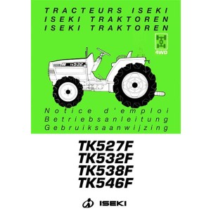 Iseki Traktoren TK527F TK532F TK538F TK546F Betriebsanleitung