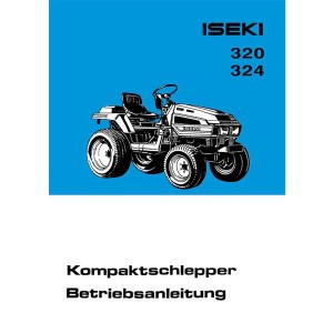 Iseki Traktoren 320 und 324 Betriebsanleitung