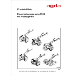 Agria 3900 Ersatzteilliste