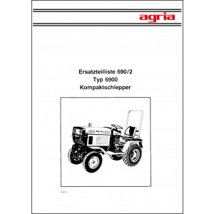 Agria 6900 Ersatzteilliste