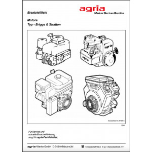 Agria Motor Briggs & Stratton Ersatzteilliste