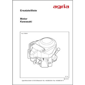 Agria Motor Kawasaki FS600V Ersatzteilliste