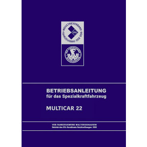 Multicar 22 Betriebsanleitung