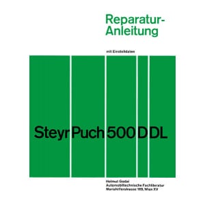 Puch 500D und 500DL Reparaturanleitung