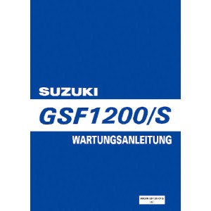 Suzuki GSF1200 und GSF1200S Reparaturanleitung