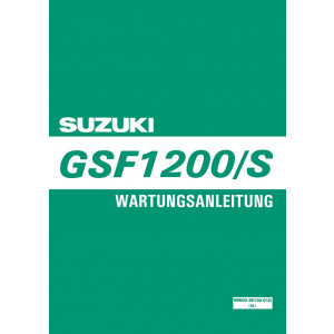 Suzuki GSF1200 und GSF1200S Reparaturanleitung