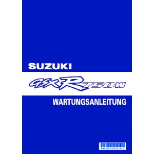Suzuki GSXR750W Reparaturanleitung