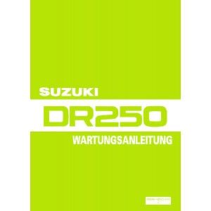 Suzuki DR250 Reparaturanleitung