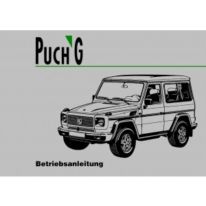 Puch G 320 und 350 Turbodiesel Betriebsanleitung