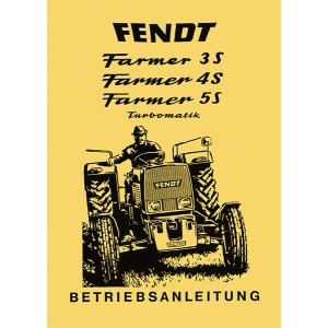 Fendt Farmer 3S 4S 5S Turbomatik Betriebsanleitung