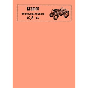 Kramer KA15 Betriebsanleitung