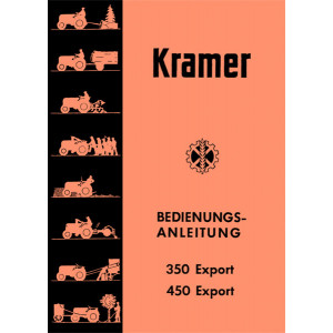 Kramer 350 und 450 Export Betriebsanleitung