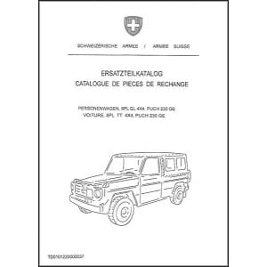 Puch G 230GE Ersatzteilkatalog