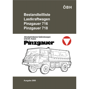 Puch Pinzgauer 716 und 718 Ersatzteilkatalog