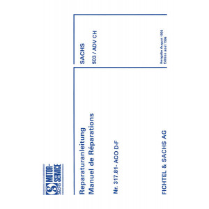 Sachs 503 / AVL CH Motor Reparaturanleitung