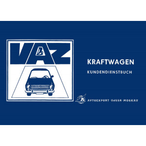 Lada Kraftwagen VAZ Kundendienstbuch