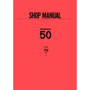 Honda P50 Shop Manual