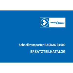 Barkas B 1000 Ersatzteilkatalog