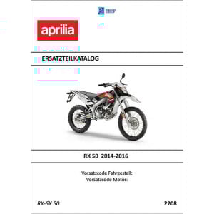 Aprilia RX50 Ersatzteilkatalog