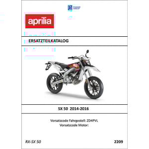 Aprilia SX50 Ersatzteilkatalog