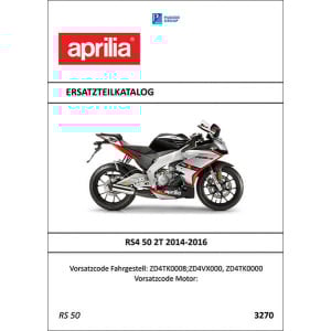 Aprilia RS4 50 2T Ersatzteilkatalog