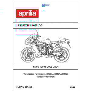 Aprilia RS50 Tuono Ersatzteilkatalog