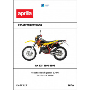 Aprilia RX125 Ersatzteilkatalog