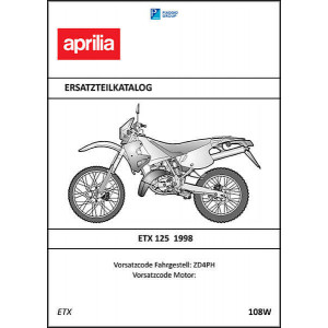 Aprilia ETX125 Ersatzteilkatalog