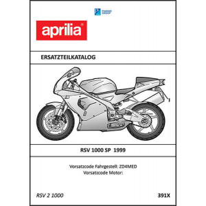 Aprilia RSV1000SP Ersatzteilkatalog