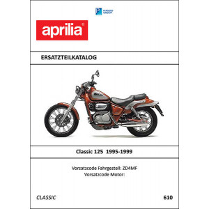 Aprilia Classic 125 Ersatzteilkatalog