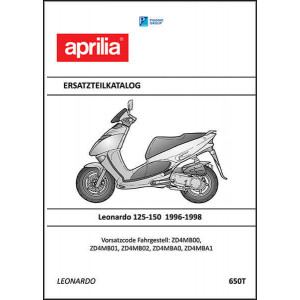Aprilia Leonardo 125 und Leonardo 150 Ersatzteilkatalog