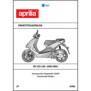 Aprilia SR125 und SR150 Ersatzteilkatalog