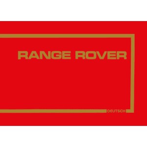 Range Rover Betriebsanleitung