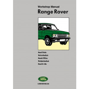 Range Rover MY1986 Werkstatthandbuch