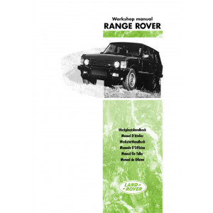 Range Rover MY1995 Werkstatthandbuch