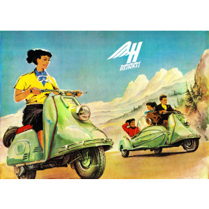Heinkel Tourist Poster