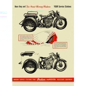 Indian Motorcycle Poster