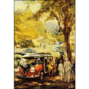 VW Bulli Poster