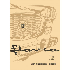 Lancia Flavia Instruction Book