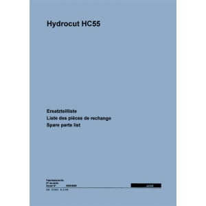 Aebi HC55 Hydrocut Ersatzteilliste
