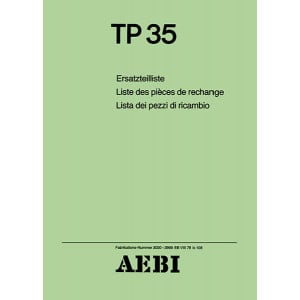 Aebi TP35 Ersatzteilliste