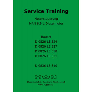 MAN D0826 LE 524/527/530/531 und D0836 LE 510 Service Training