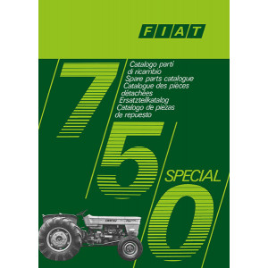 Fiat Traktor 750 Special Ersatzteilkatalog