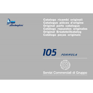 Lamborghini 105 Formula Ersatzteilkatalog