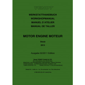 Fendt BF4M und BF6M Motor Werkstatthandbuch