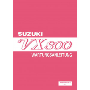 Suzuki VX800 Reparaturanleitung