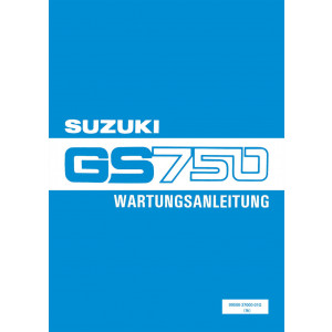 Suzuki GS750 Reparaturanleitung