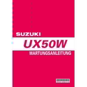 Suzuki UX50W Reparaturanleitung