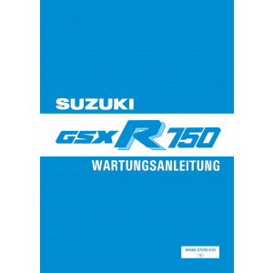 Suzuki GSX R750 Reparaturanleitung