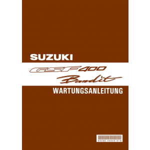 Suzuki GSF400 Bandit Reparaturanleitung